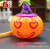 New QQ emoji jack-o '-lantern hand-held music jack-o' -lantern Halloween voice-activated pumpkin