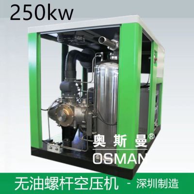 EXCEED 132kw oil-free screw air compressor  