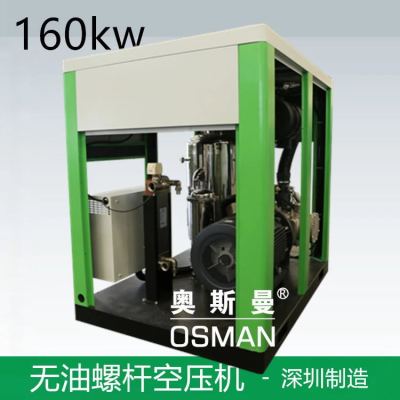 Hongwuhuan 175hp oil-free screw air compressor