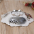 Marriott Craft Creative Upscale Silver Plated Fruit Plate Diamond Fruit Plate Medium