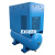 Screw air compressor with dryer and 300 liters air tank
