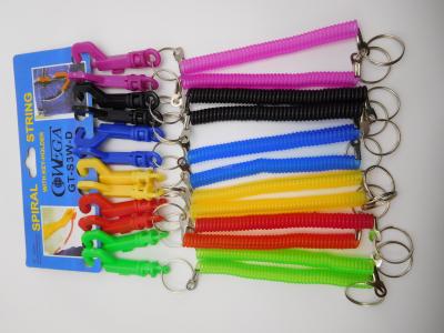 Large plastic spring chain