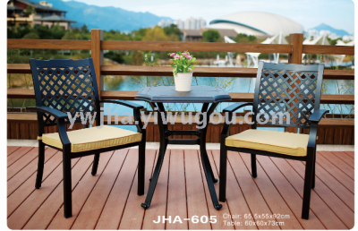 Ding Cool new outdoor leisure high-grade cast aluminum chairs and tables cast aluminum benches beach park chairs cast aluminum