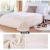 Manufacturers direct domestic and foreign trade plain flannel blankets