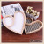Heart-Shaped Creative Tray European-Style Solid Wood Water Cup Saucer Heart-Shaped