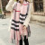 New Autumn and Winter Scarf Women's Korean-Style Cashmere Plaid Scarf Shawl Cape Dual-Use