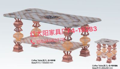 Wholesale and export cheap and simple living room in Africa Middle East glass coffee table coffee tables