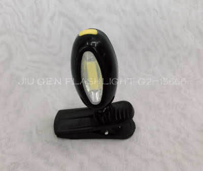 Jiugen flashlight 208 COB chest clip lamp clamp, trouser clamp lamp