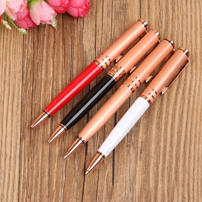 Metal business custom ballpoint pen high-end gift pen for men and women signature pen