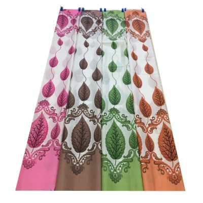 Foreign trade African curtain South American curtain double sided printing polyester finished curtain cloth