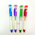 New 4 - color diamond pen craft lamp pen diamond shape pen advertising gift ballpoint pen