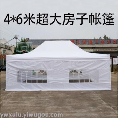 4*6 meters tent activity sales cool tent reinforced aluminum alloy tent printing advertising house tent