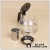 Stainless Steel Kitchenware Multi-Purpose Heat-Resistant Glass Teapot with Filter Coffee Flowering and Fruiting Teapot
