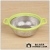 Xinzhijie Stainless Steel Kitchenware Stainless Steel Strainer Basket Washing Basin Fruit and Vegetable Cleaning Blue Kitchen Drain Basket