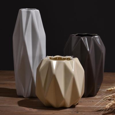 Gao Bo Decorated Home Home small creative ceramic florets set of three ceramic crafts