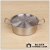 Xinzhijie Stainless Steel Kitchenware Stainless Steel Compound Bottom Two-Flavor Hot Pot Clear Soup Pot Commercial Pot Flat Bottom Stew Pot