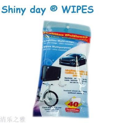 Shiny Day 40-piece multifunctional I clean wipes