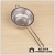 Xinzhijie Not Stainless Steel Kitchenware Stainless Steel Punching Leakage Flat Bottom Oil Leakage Grid Oil Filter Mesh Strainer Rice Noodle Skimmer Filter Screen