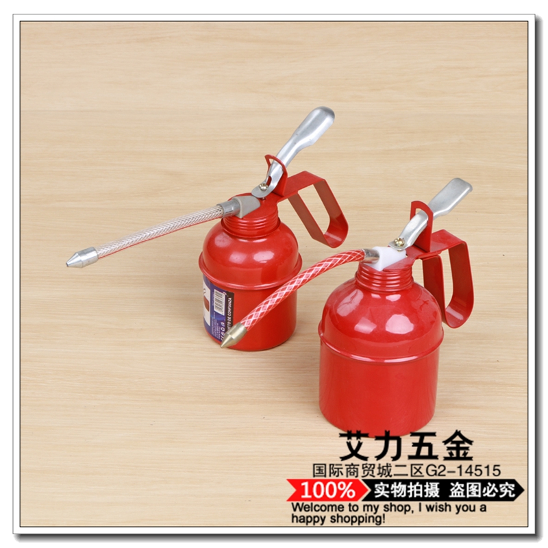 厂家直销金属高压长嘴机油枪 手动加油壶