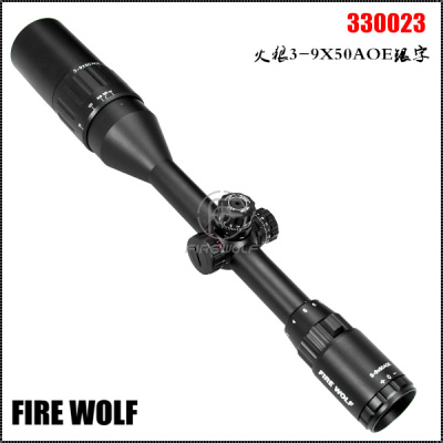 330023 Firewolf fire Wolf 3-9x50aoe silver word sighting mirror