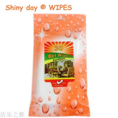 30 pieces of clean furniture wipes