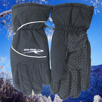 Wholesale wind and rain prevention slip warm gloves ski gloves foreign trade tail goods