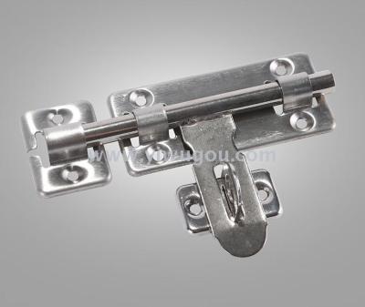 High-quality supply of 4-inch stainless steel anti-theft bolt around the door bolt around the bolt