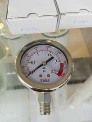 Shockproof pressure gauge shockproof, manufacturers direct sales