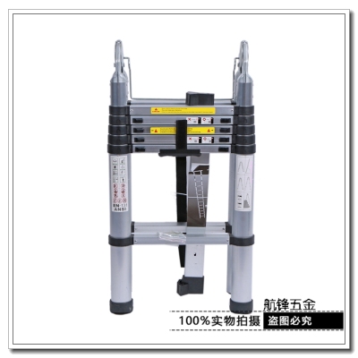 New aluminum alloy extension ladder for home stair portable folding ladder engineering