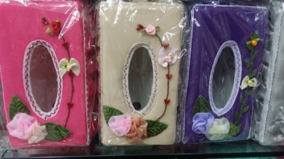 Car supplies, tissue box, peach blossom tissue Box