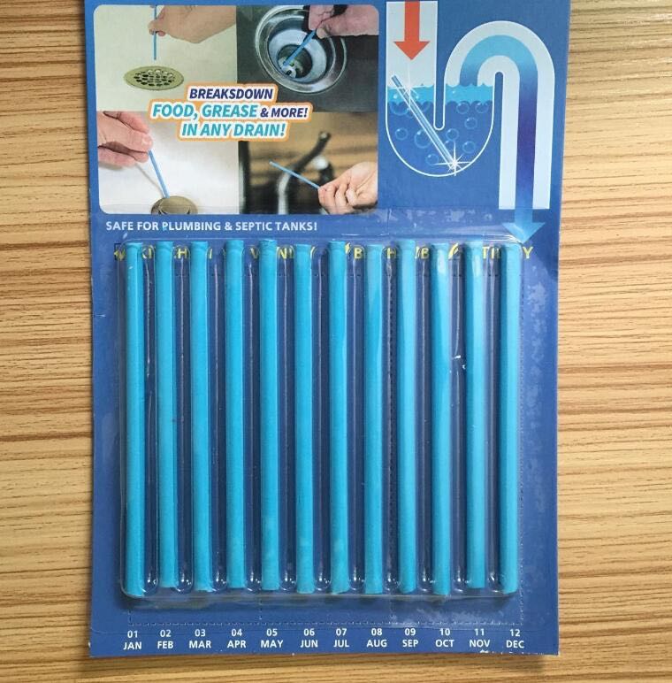 管道浴缸去污棒 下水道清洁棒 厨房清洁用品 管道疏通剂