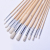 Xinqi painting material manufacturers direct 12 round head pig hair pen tips classic paintbrushes