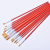 Xinqi painting material manufacturers direct 12 flat nylon wool head classic set of brushes