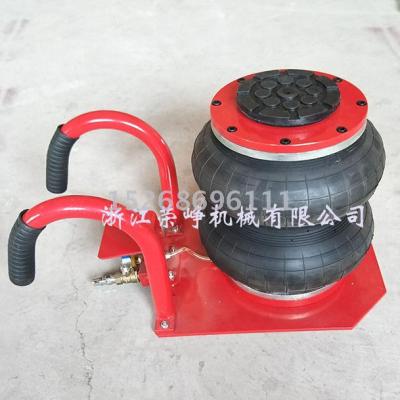 Two layer 2 t air bag hydraulic vertical pneumatic horizontal small jack