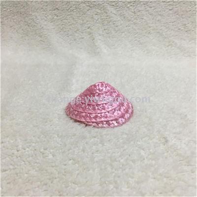 Small straw hat plastic small hat hat toy hat Pet hat decorative cap small basket pp Hat