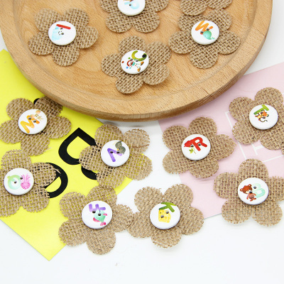 Popular hot-selling pure handmade linen small flower design variety of lovely fashion jewelry decoration and so on