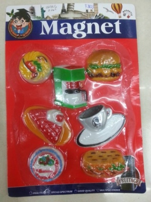 The new refrigerator of The magnet can be used for The ice cream combination.