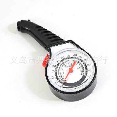 Plastic Tire Pressure Gauge Thread Portable Lightweight Tire Pressure Gauge Accurate Measuring Gauge Copper Core Air Nozzle