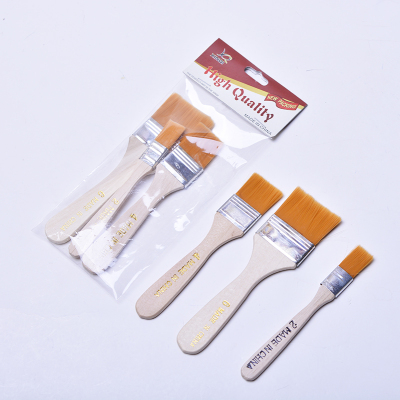 Xinqi painting material factory direct selling 3 sets of 2#4#6# brushes