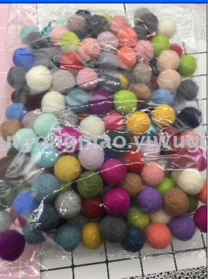 Wool ball wool felt stamp music handmade DIY jewelry Crafts garment accessories Accessory Parts 181 (3)