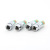 Tire Three-Color Visual Tire Pressure Warning Cap Metal + PC Small Size Exquisite Appearance