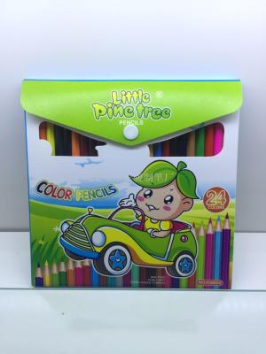 Small pine HJ-6624 Children color pencil pp Boxed painting color lead manufacturers OEM