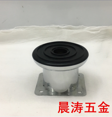 Cabinet Foot (iron) 002 Small round black plastic hardware accessories