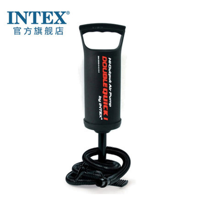 INTEX68612 High Efficiency manual inflatable pump inflatable bed Inflatable Boat Special factory Direct sales