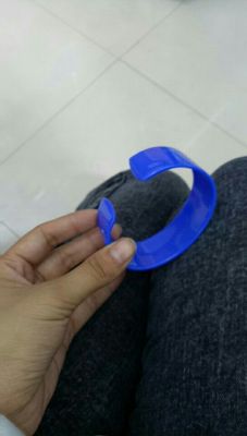 Acrylic Plastic open environmental protection bracelet