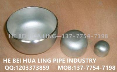 The Professional export carbon steel cold galvanized black paint pipe cap large diameter head carbon steel head