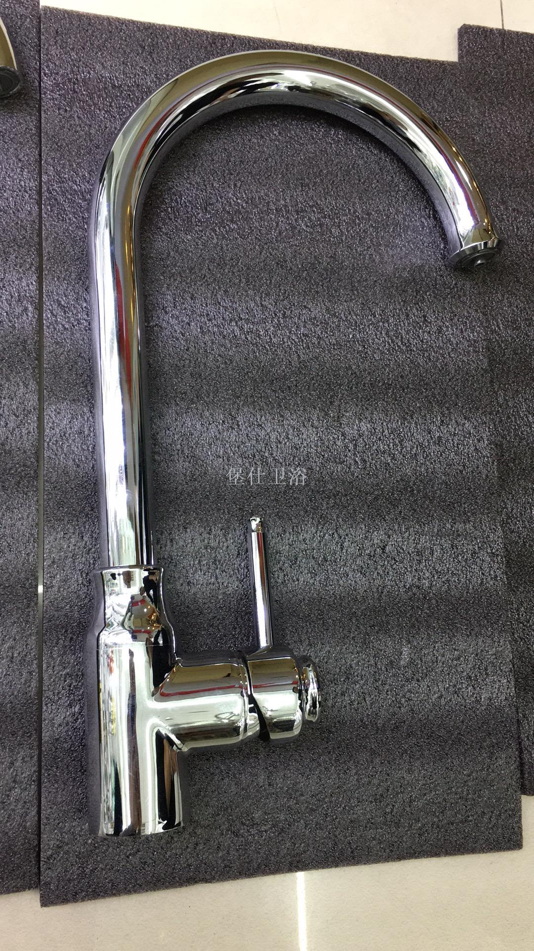 工厂直销 鹅颈水龙头 纯水机双出水龙头 净水器厨房龙头 专供外贸