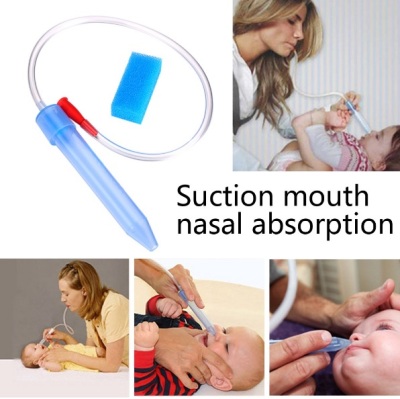 Baby Safety Care Nasal Aspirator Snot Nose cleaner Vacuum Suction Nasal Absorption For Infants children kids Gift