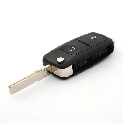 Volkswagen Brand Replaceable Folding 2 Key Key Shell Car Smart Shell Key