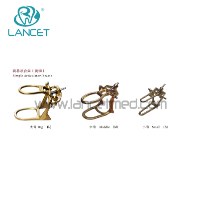 Dental material occlusal frame alloy occlusal frame mechanic jaw rack dental material Simple Type